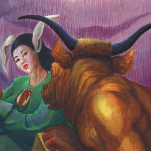 Rabbit-Taurus Fine Art Print