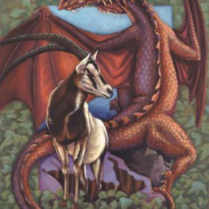 Dragon-Capricorn Fine Art Print