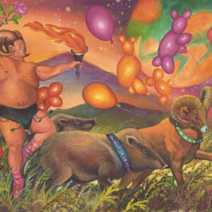Pig-Aries Fine Art Print
