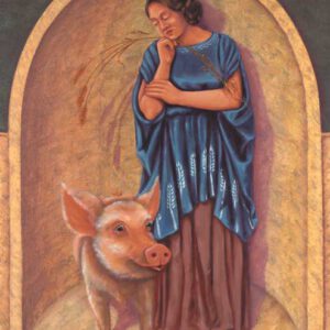 Pig-Virgo Fine Art Print