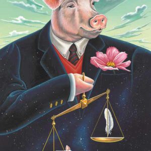 Pig-Libra Fine Art Print